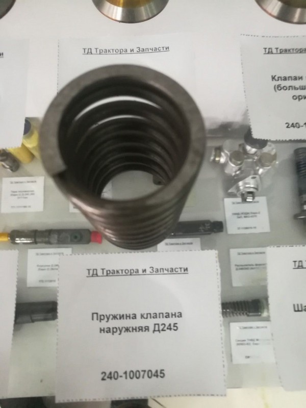 Пружина клапана наружняя Д245 — 1
