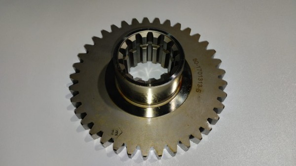 Шестерня вторичного вала 37зуб. — 1