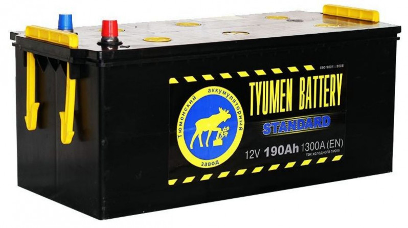 АКБ Тюмень 6СТ-190 12В L — 1