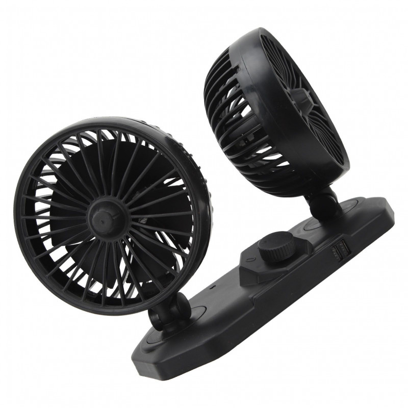 Вентилятор автомобильный двойной — 1